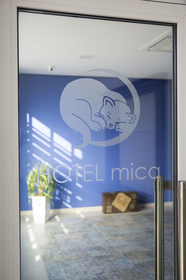 Hotel Mica Palas de Rei Bagian luar foto